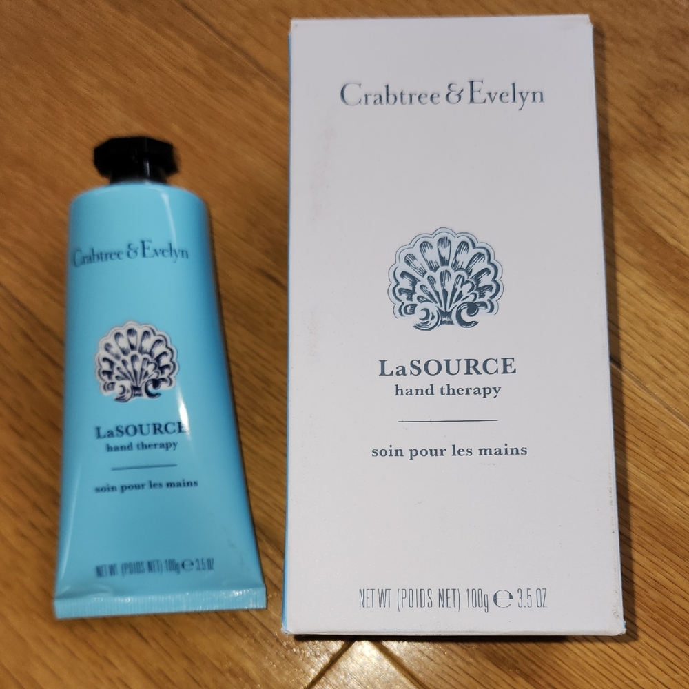 Crabtree & Evelyn LaSOURCE Hand Therapy Cream 3.5 Oz